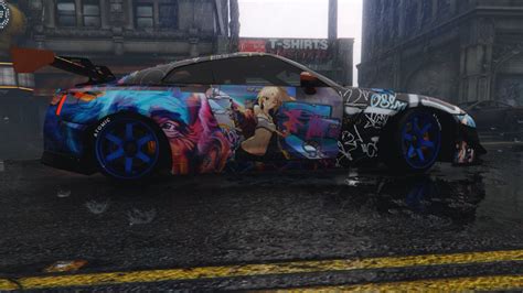 Fantasy Paintjob For Y Y S Nissan Gt R Gta Mods