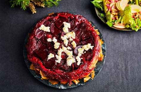 Jamie S Beetroot And Goat S Cheese Tarte Tatin Tesco Real Food