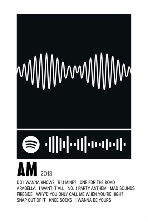 Am Album Arctic Monkeys By Issy Arctic Monkeys Music Poster Ideas