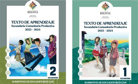 LIBROS DEL MINISTERIO DE EDUCACIÓN BOLIVIA 2023 PDF