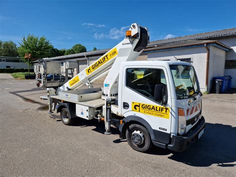 Lkw Arbeitsb Hne Ruthmann Tb Auf Nissan Cabstar