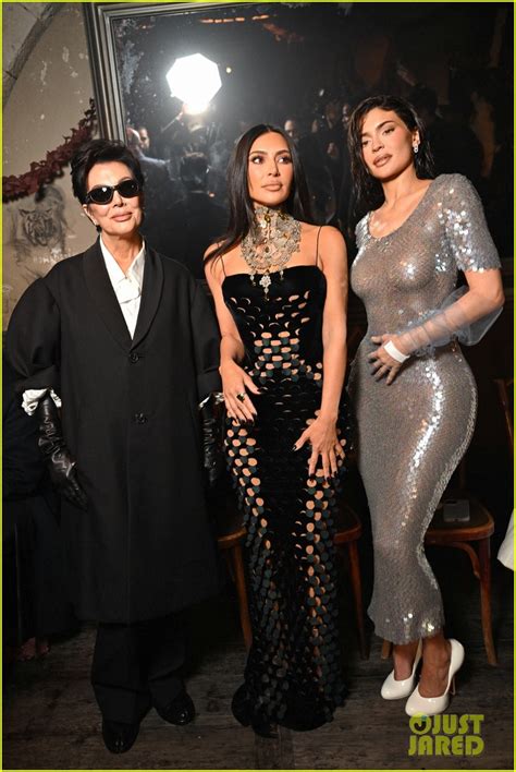 Kim Kardashian, Kylie & Kris Jenner Heat Up Paris Fashion Week in Bold Outfits: Photo 5007774 ...