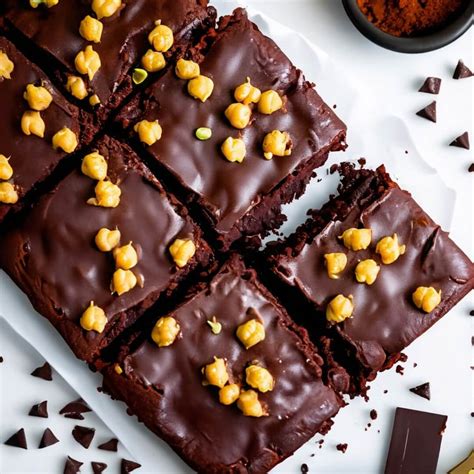 Best Flourless Chickpea Brownies Recipe Canned Chickpeas