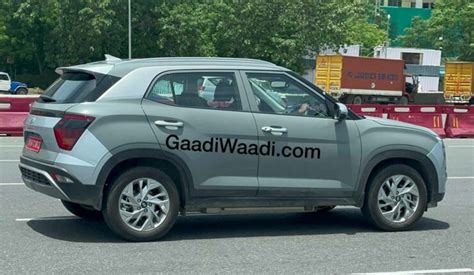 Hyundai Creta EV Spotted Testing Again In India