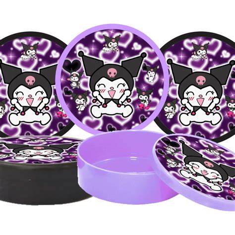 Kit Festa Kuromi 155 Peças 20 Pessoas Elo7 Produtos Especiais