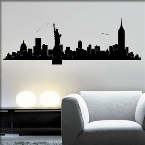 Wandtattoo Skyline NewYork Wandartisten Ch