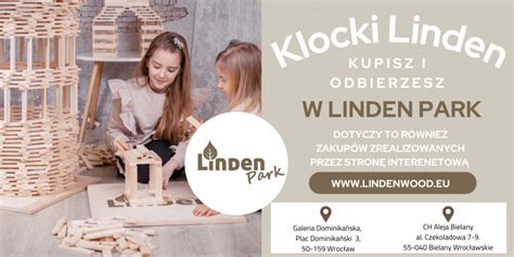 Klocki drewniane dla dzieci Linden Lindenwood Wrocław