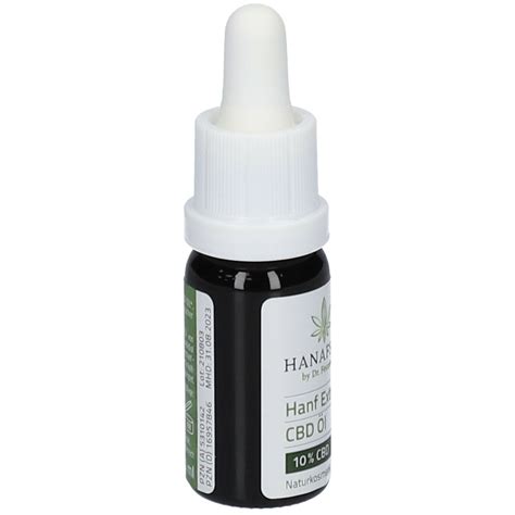 Hanafsan® Hanf Extrakt Cbd Öl 10 Cbd 10 Ml Shop Apothekeat