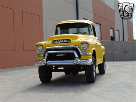 Yellow 1956 Gmc 3100 Pickup Truck 350 Cid V8 4 Speed Manual Available