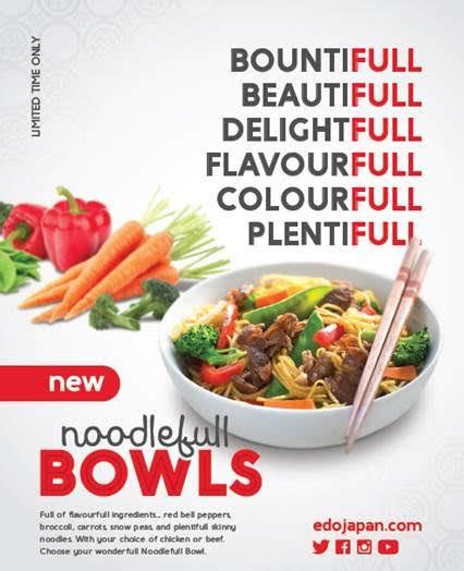 edo japan's noodlefull bowls - Food Mamma