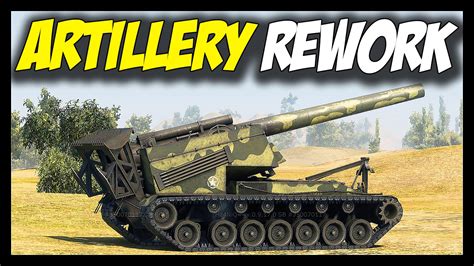 ARTILLERY REWORK World Of Tanks New Artillery SPG Gameplay SandBox