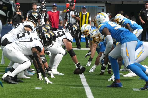 Jacksonville Jaguars Vs Los Angeles Chargers Week 3 Snap Count