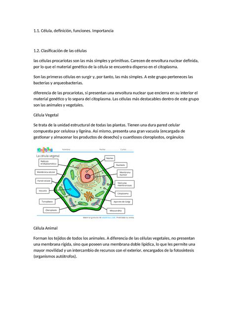 Biouimica Introducción a la bioquímica la célula y el ph Célula