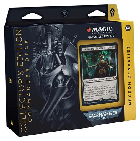 Mtg Universes Beyond Warhammer Necron Dynasties Commander