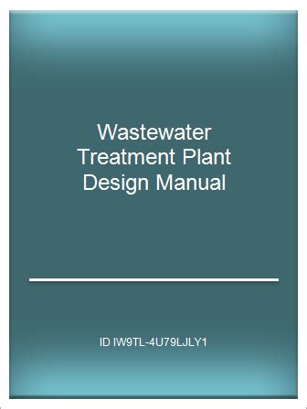 Online Pdf Wastewater Treatment Plant Design Manual Telegraph