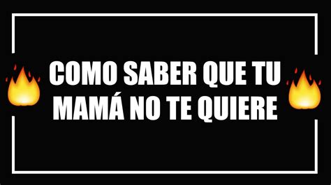 Como Saber Que Tu MamÁ No Te Quiere Anderson Y César Ft Hany Kauam