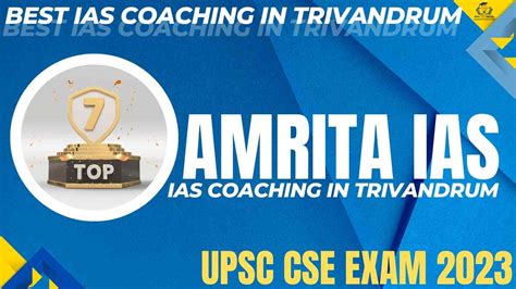 Best Upsc Coaching Institute In Trivandrum Ias Toppers