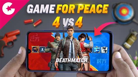 Game For Peace Vs Gameplay New Pubg Mode Youtube