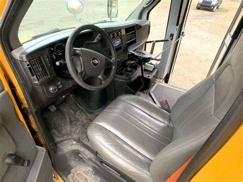 2013 Chevrolet Express 4500 Thomas Minotour Small School Bus 530