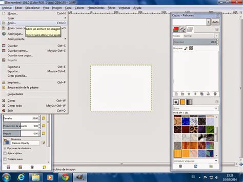 Tutorial De Funcionamiento De Gimp Gimp Primeros Pasos