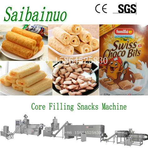 China Chocolate Cream Center Filling Snacks Production Line China