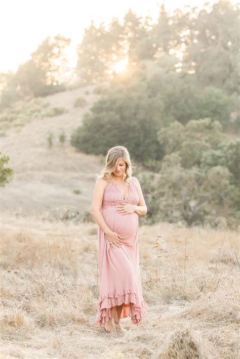 San Jose Maternity Photographer Outdoor Sunset Maternity Photos