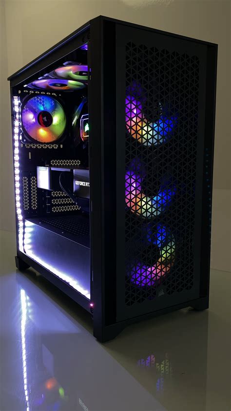 Corsair 4000d Airflow In All Its Rgb Glory R Corsair