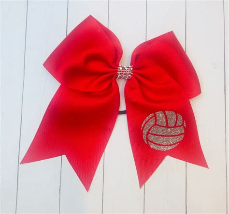 Volleyball Bow Volleyball Bows Custom Volleyball Bows Etsy