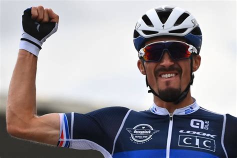 Julian Alaphilippe savoure après sa victoire aux Mondiaux Je réalise