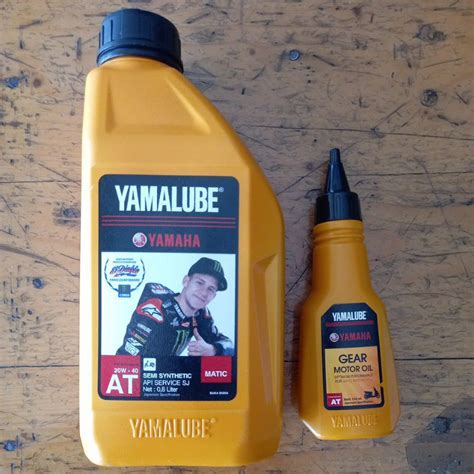 Jual Paket Oli Yamalube Matic 800 Ml Dan Oli Gardan Yamalube Matic 100