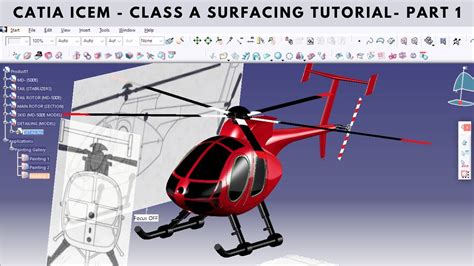 Catia Icem Imagine Shape Class A Surfacing Tutorial Md E