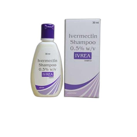 Ivrea Ivermectin Shampoo 0 5 For Hair Packaging Size 30 Ml At Rs