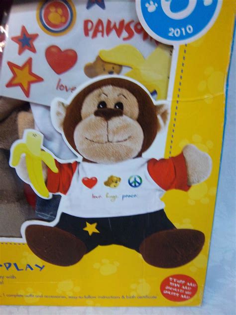 Build A Bear Monkey Workshop Limited Edition 2010 Sew Me Make And Play