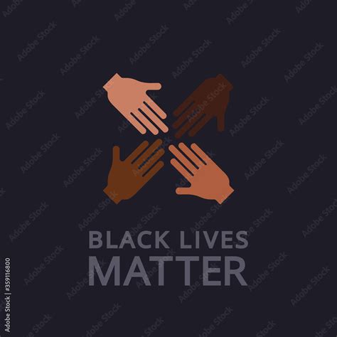 Banner Black Lives Matter Bannerposter Logo Black Lives Matterbaner