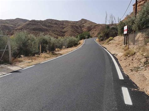 Finalizan Las Obras De Reasfaltado Del Camino Collado Accitania