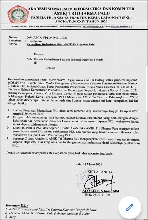 Contoh Surat Permohonan Maaf Terhadap Dosen Surat Permohonan Desain