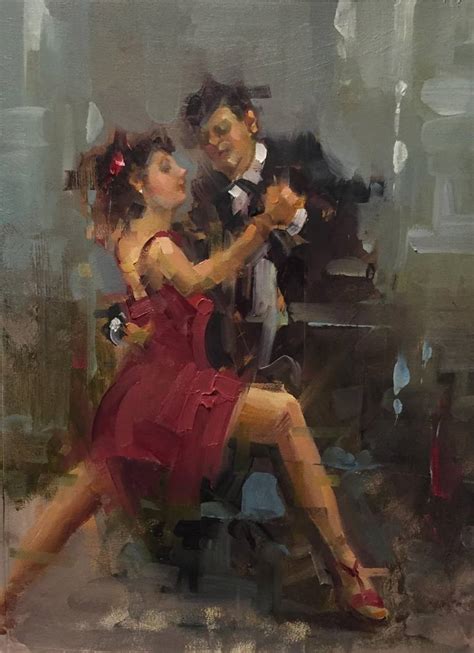 Couple Dancing Painting By Mostafa Keyhani Saatchi Art