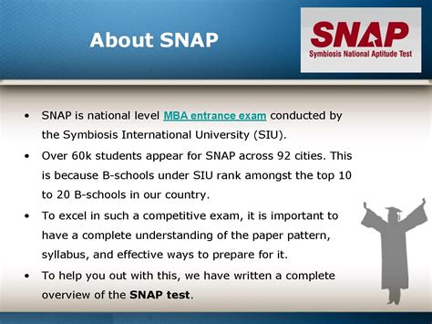 SNAP 2019 - MBA Entrance Exam Overview With Video