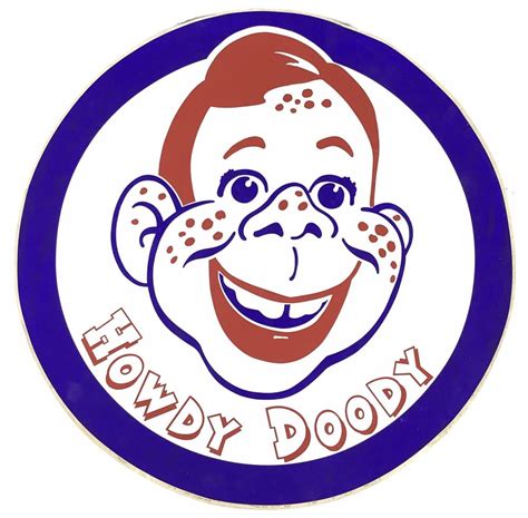 Lot Large Howdy Doody Advertising Decal