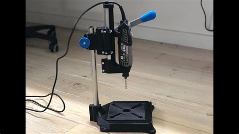 3d Printed Dremel Drill Press Youtube