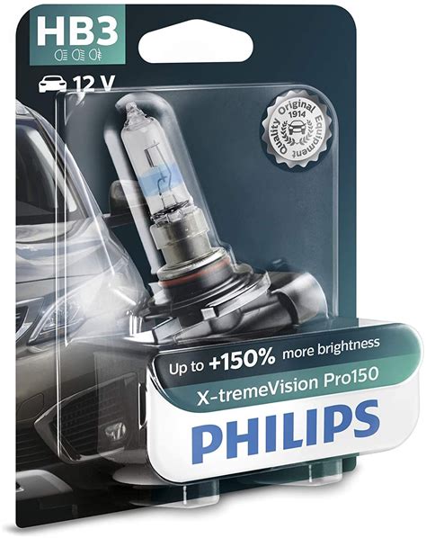 Philips HB3 X Treme Vision Pro150 Halogen Lampe 12V 60W KFZlampen24 De