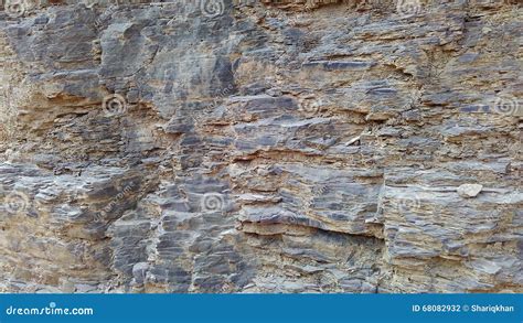 Sedimentary Rock Layers Texture Stock Photo - Image: 68082932