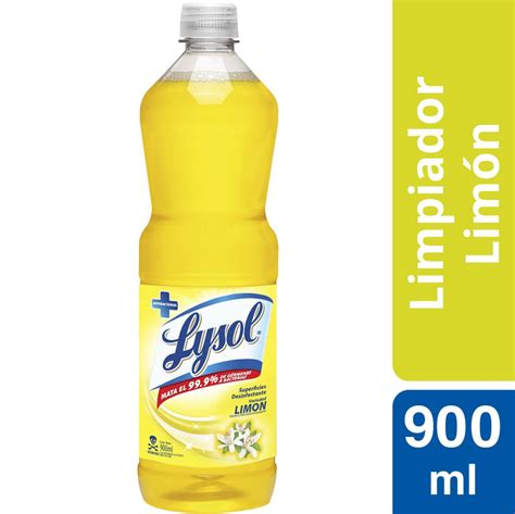 LYSOL DILUIBLE LIMON 900 ML 12 UNIDADES Anaes Cl