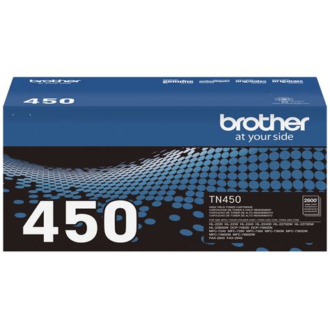 Brother Genuine TN450 High-Yield Black Printer Toner Cartridge - Walmart.com