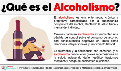 Que Es El Alcoholismo Definici N De Alcoholismo