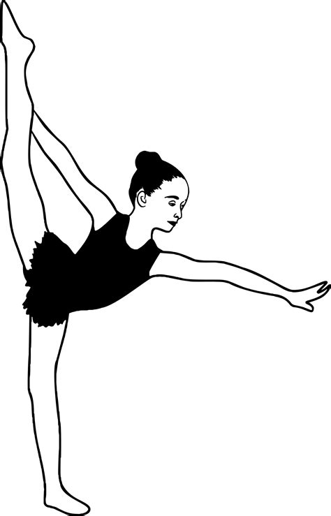 Ballet Girl Drawing | Free download on ClipArtMag