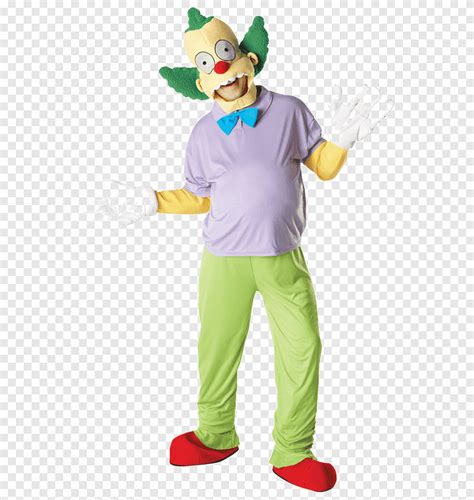 Krusty the Clown Homer Simpson Costume party Clothing, mask, halloween ...