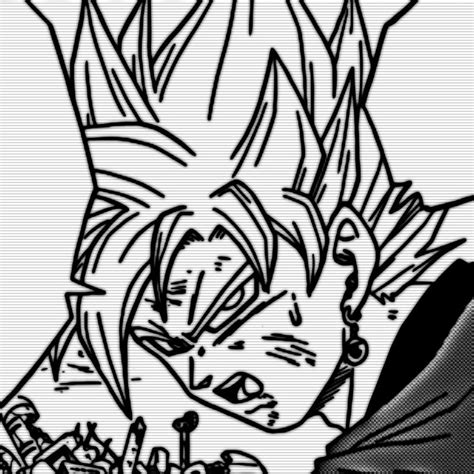 Goku Black Icon Dbs Goku Black Goku Manga Goku