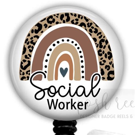 Social Worker Rainbow Sticker Social Work Sticker Social Etsy