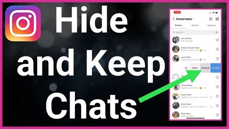 How To Hide Instagram Chats Without Deleting Them Youtube